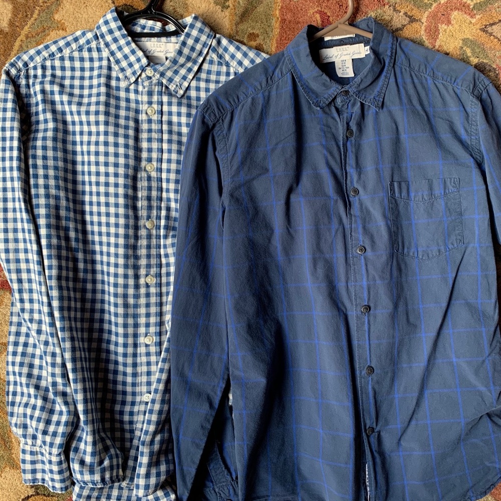 Lot of 2 H&M Button Down Shirts
